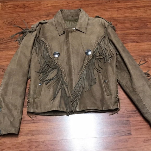 Western Open Road Wilson Vintage Fringe Jacket, XL - Picture 2 of 8